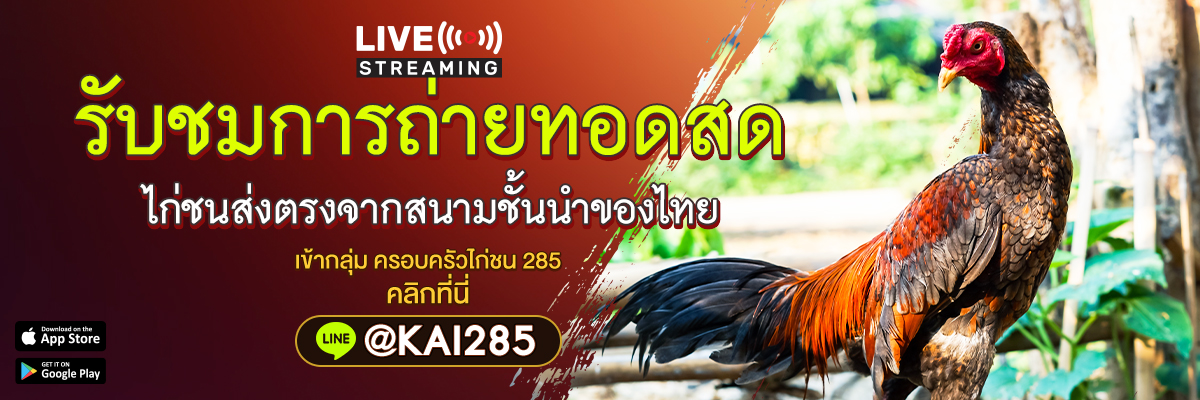 รับชมการถ่ายทอดสด