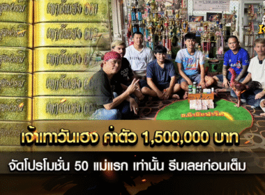 เจ้าเทาวันเฮง ค่าตัว 1,500,000 บาท ไร่แสนสุขฟาร์ม