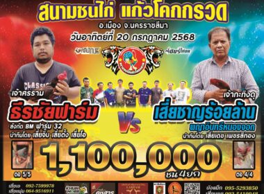 ธีรชัยฟาร์ม   🆚   เสี่ยชาญร้อยล้าน