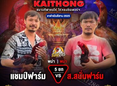 แชมป์ฟาร์ม 🆚 ส.สนั่นฟาร์ม