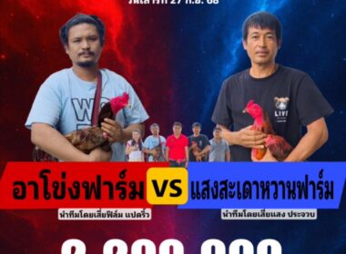 อาโข่งฟาร์ม 🆚 แสงสะเดาหวานฟาร์ม