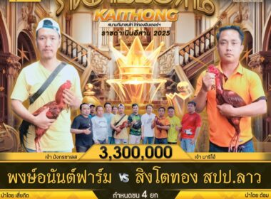 พงษ์อนันต์ฟาร์ม  🆚  สิงโตทอง  สปป.ลาว